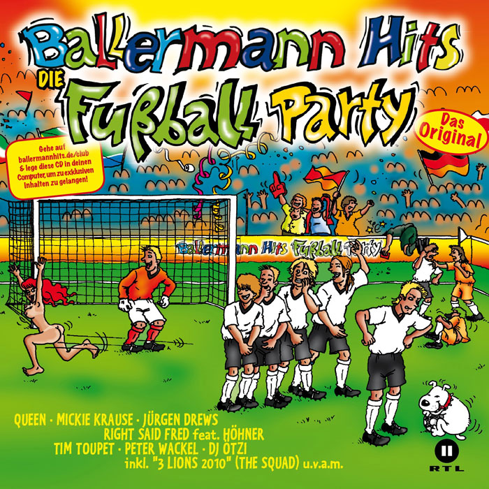 fussballwmsuedafrika2010.de verlost BIER & 3x BALLERMANN HITS “Die Fußball Party“ CD’s