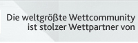 Die weltgrößte Wettcommunity ist stolzer Wettpartner von